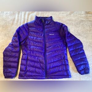 Marmot 800 fill down Puffer Jacket - Women’s size M - Purple
